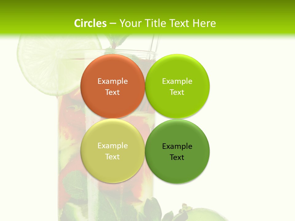 Decoration Sweet Lime PowerPoint Template