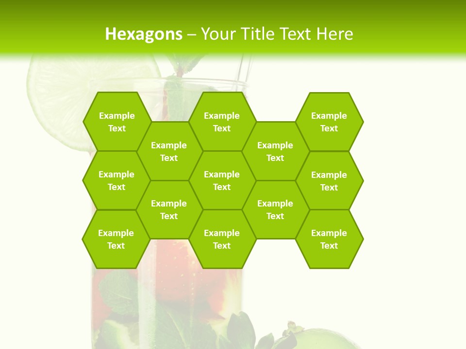 Decoration Sweet Lime PowerPoint Template