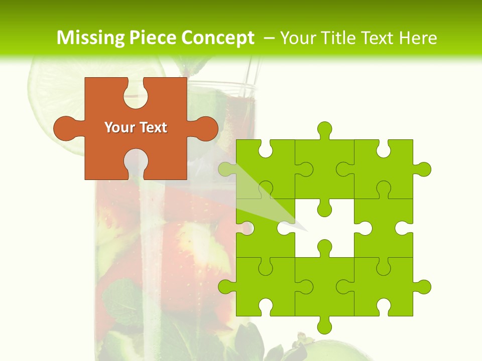 Decoration Sweet Lime PowerPoint Template