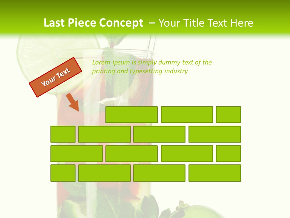 Decoration Sweet Lime PowerPoint Template