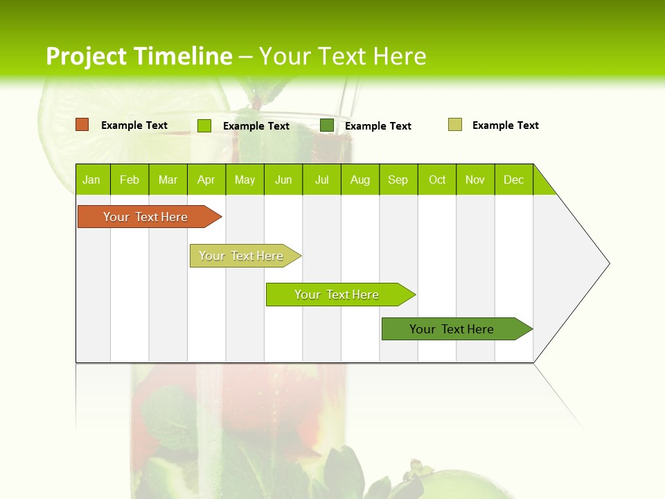 Decoration Sweet Lime PowerPoint Template