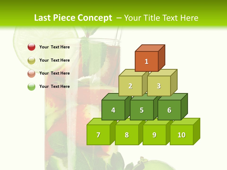 Decoration Sweet Lime PowerPoint Template