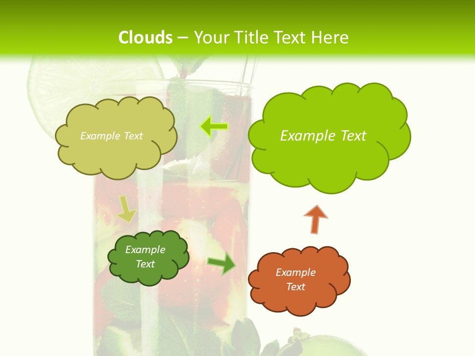 Decoration Sweet Lime PowerPoint Template