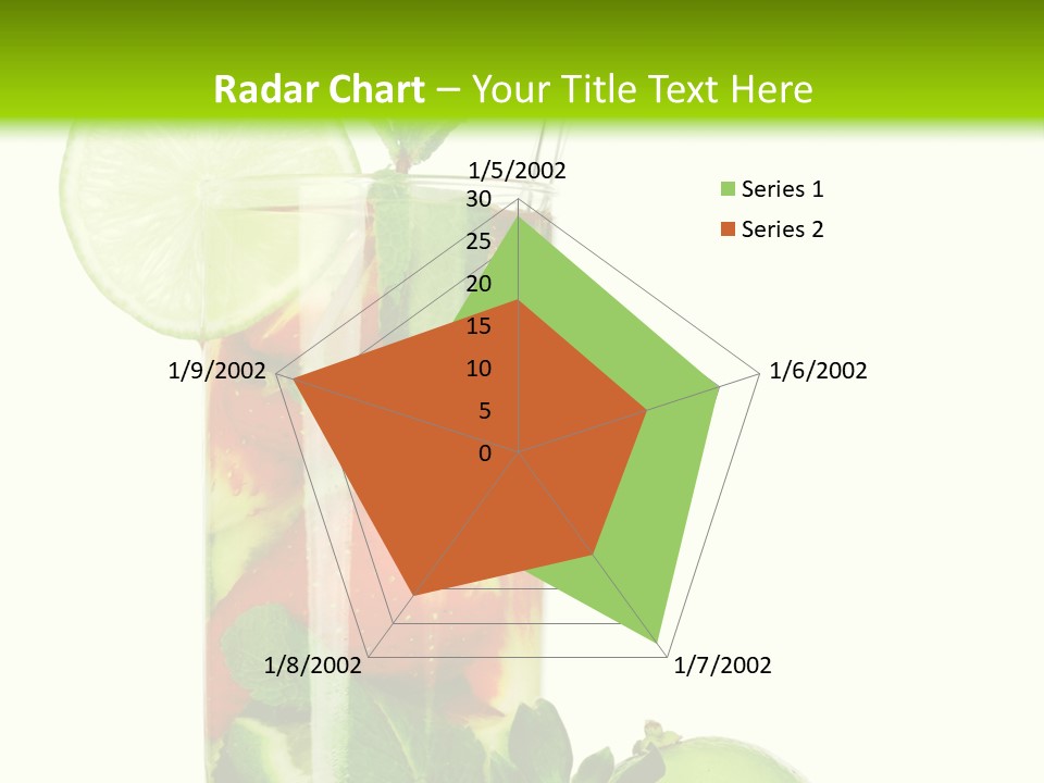 Decoration Sweet Lime PowerPoint Template