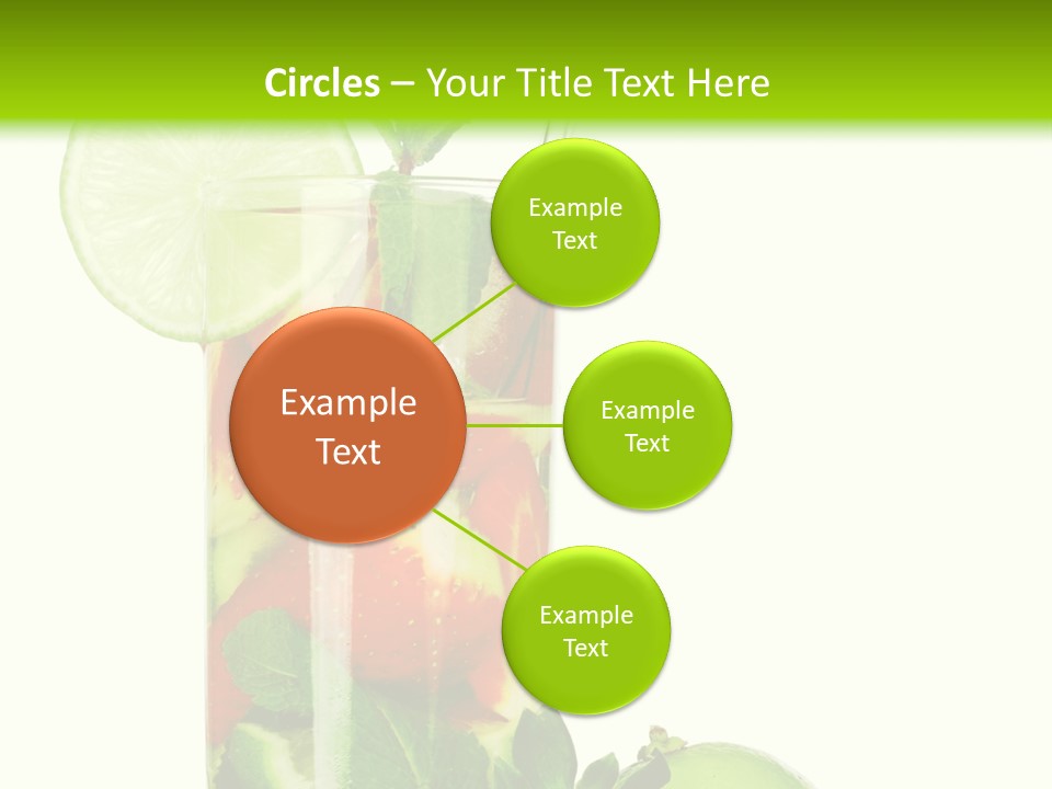 Decoration Sweet Lime PowerPoint Template