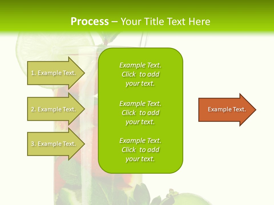 Decoration Sweet Lime PowerPoint Template