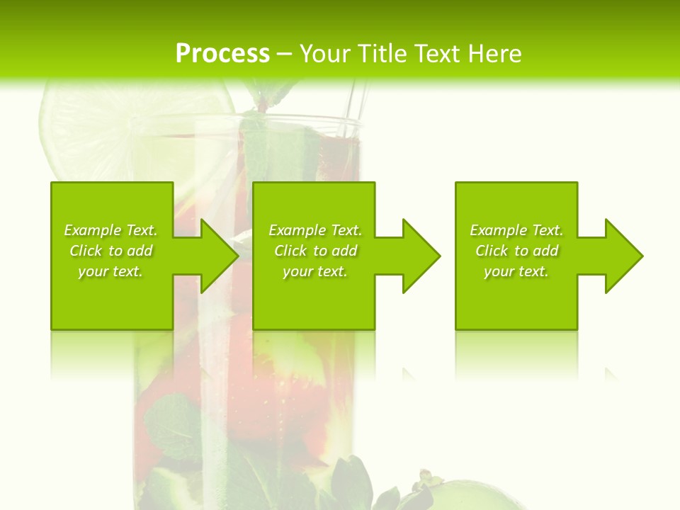 Decoration Sweet Lime PowerPoint Template