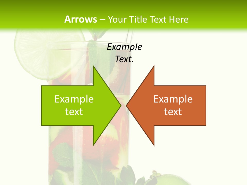 Decoration Sweet Lime PowerPoint Template