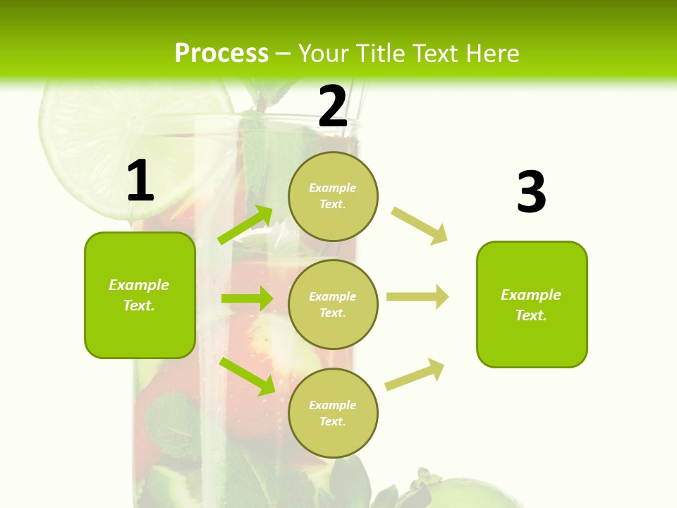 Decoration Sweet Lime PowerPoint Template