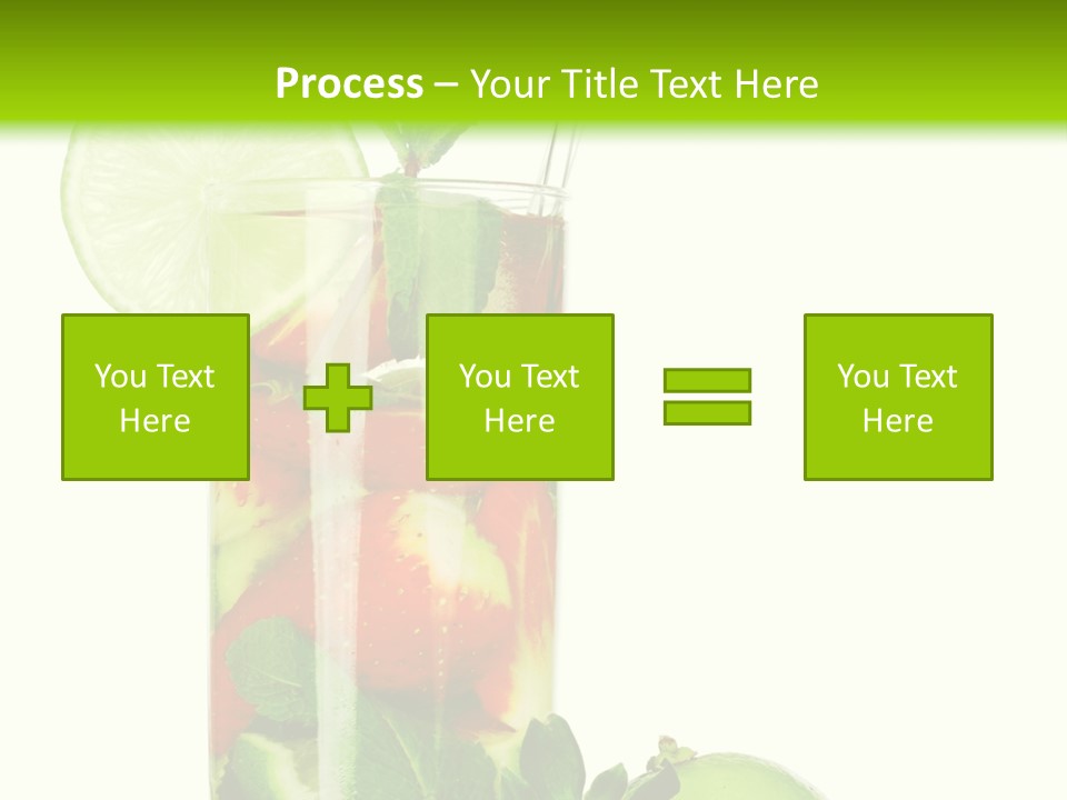 Decoration Sweet Lime PowerPoint Template