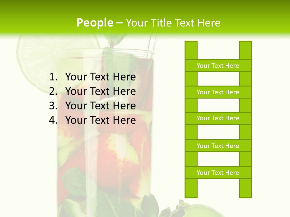Decoration Sweet Lime PowerPoint Template