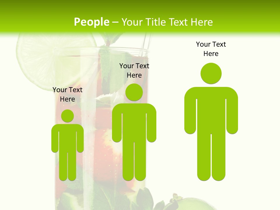 Decoration Sweet Lime PowerPoint Template