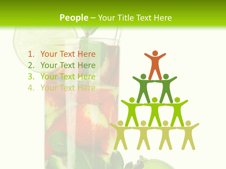 Decoration Sweet Lime PowerPoint Template