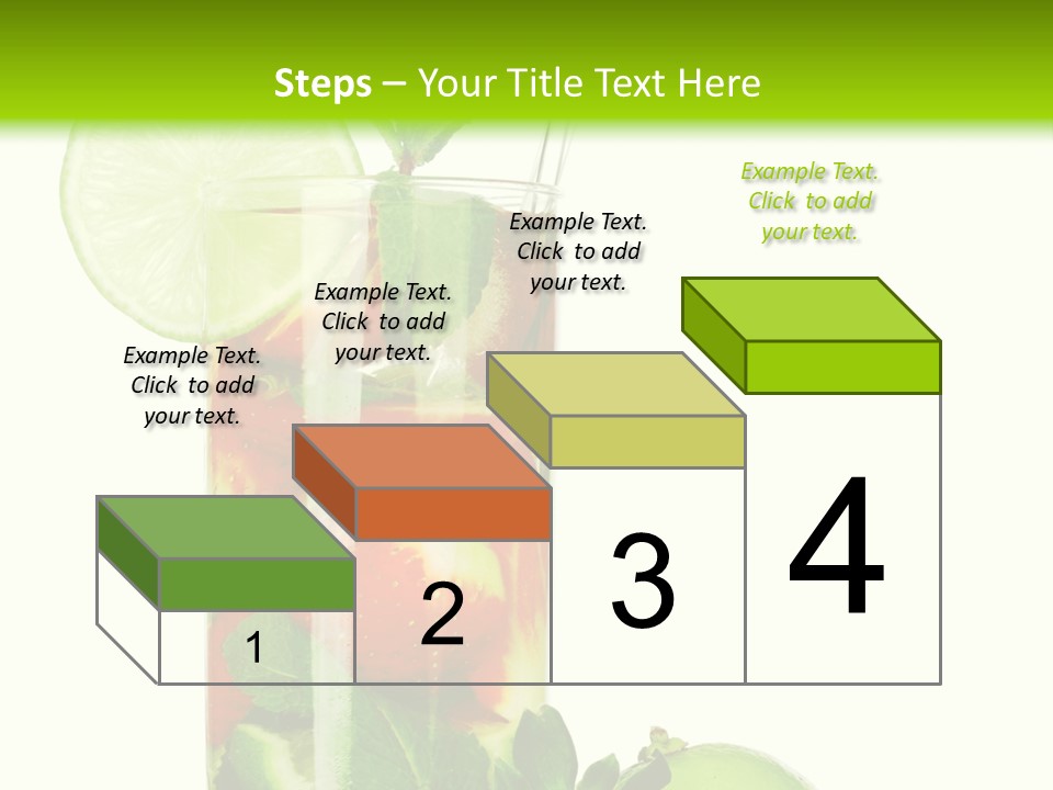 Decoration Sweet Lime PowerPoint Template