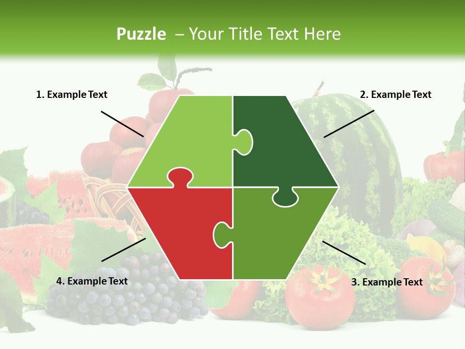 Freshness Isolated Juicy PowerPoint Template