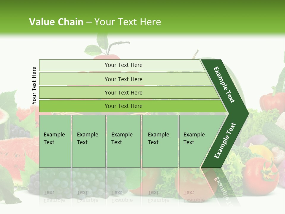 Freshness Isolated Juicy PowerPoint Template