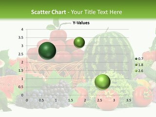 Freshness Isolated Juicy PowerPoint Template