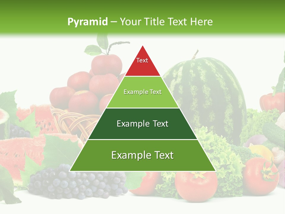 Freshness Isolated Juicy PowerPoint Template