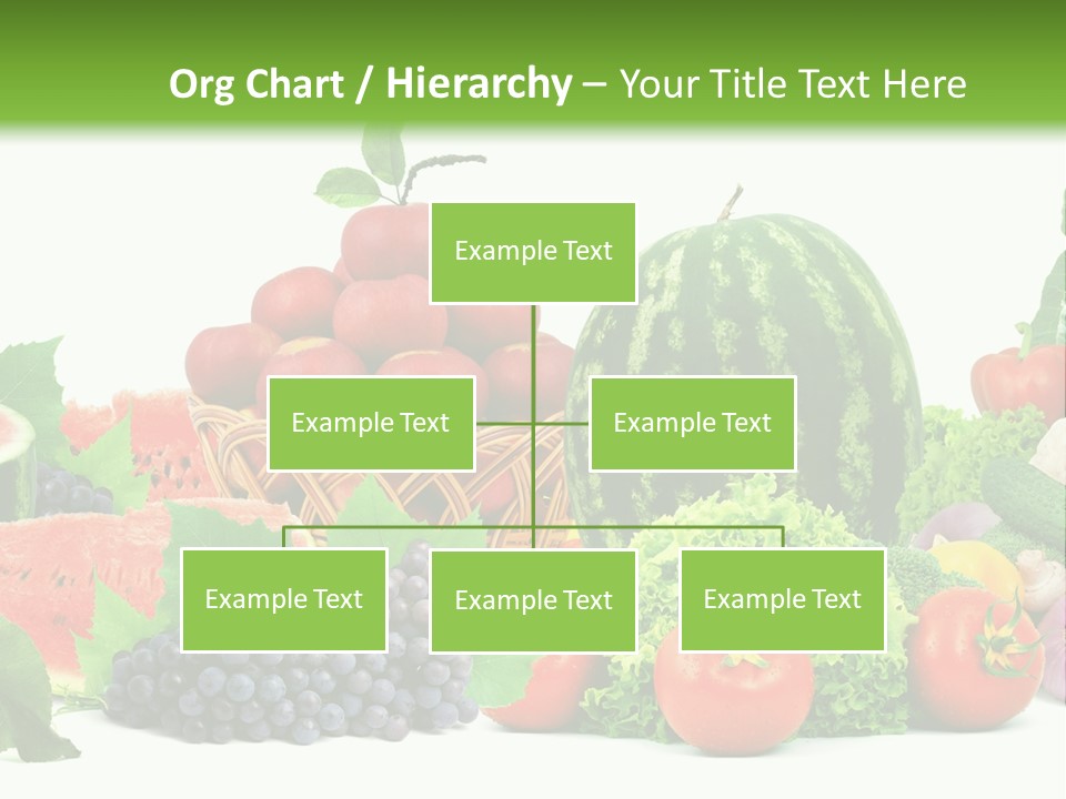 Freshness Isolated Juicy PowerPoint Template
