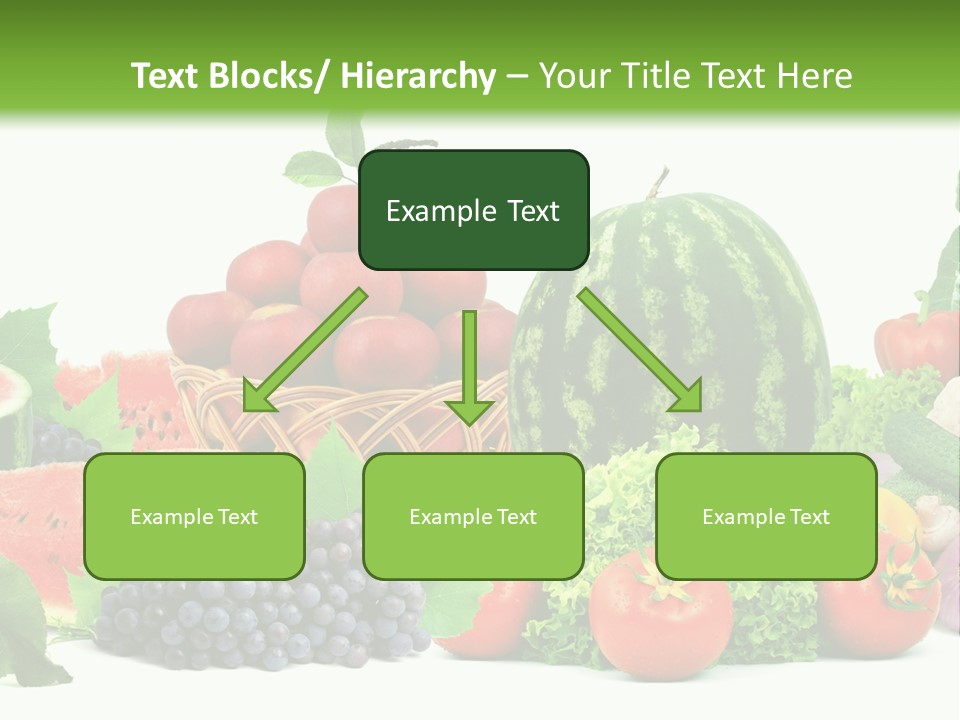 Freshness Isolated Juicy PowerPoint Template