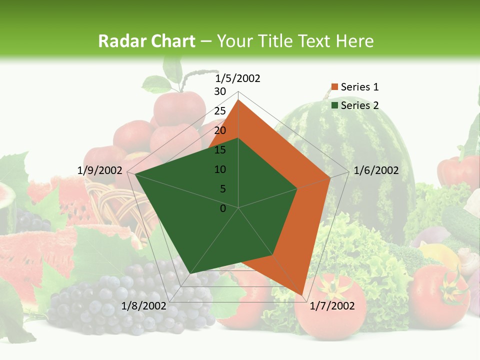 Freshness Isolated Juicy PowerPoint Template