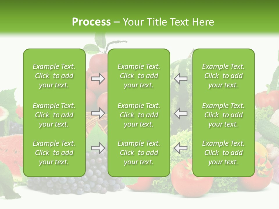 Freshness Isolated Juicy PowerPoint Template
