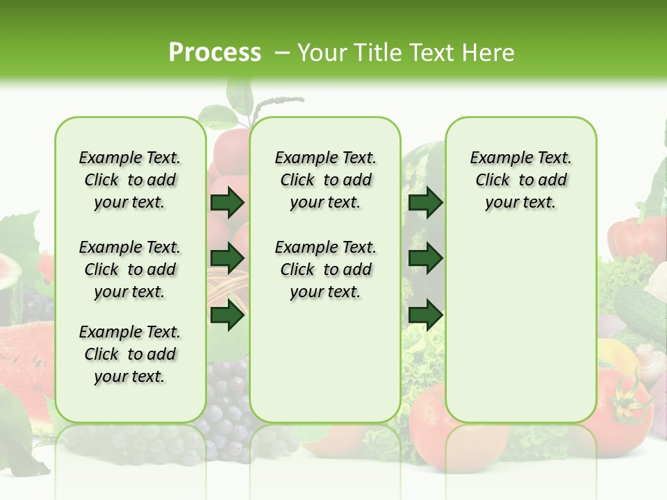 Freshness Isolated Juicy PowerPoint Template