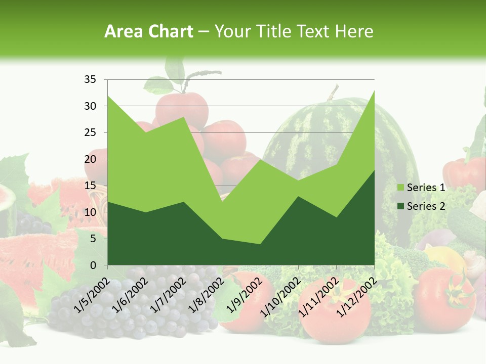 Freshness Isolated Juicy PowerPoint Template