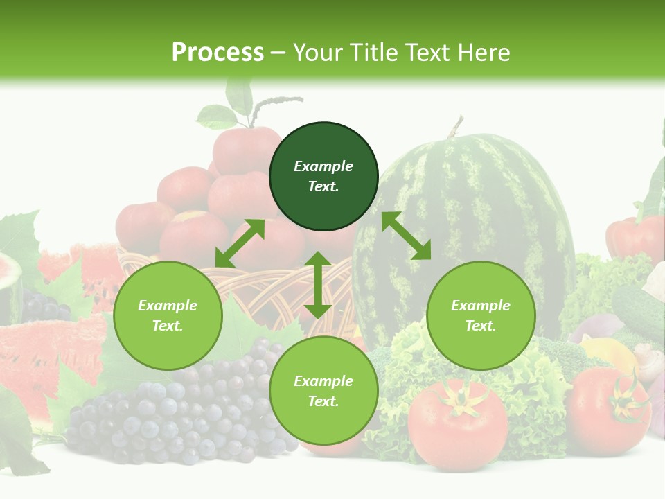 Freshness Isolated Juicy PowerPoint Template