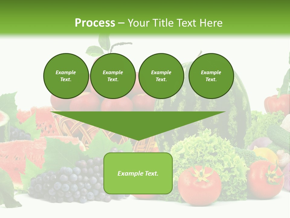 Freshness Isolated Juicy PowerPoint Template