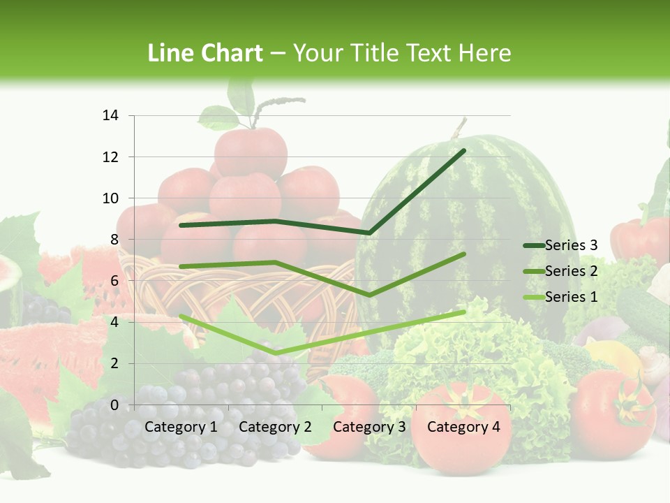 Freshness Isolated Juicy PowerPoint Template