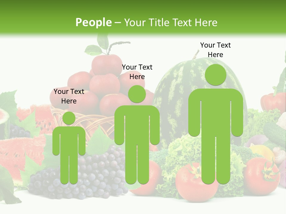 Freshness Isolated Juicy PowerPoint Template