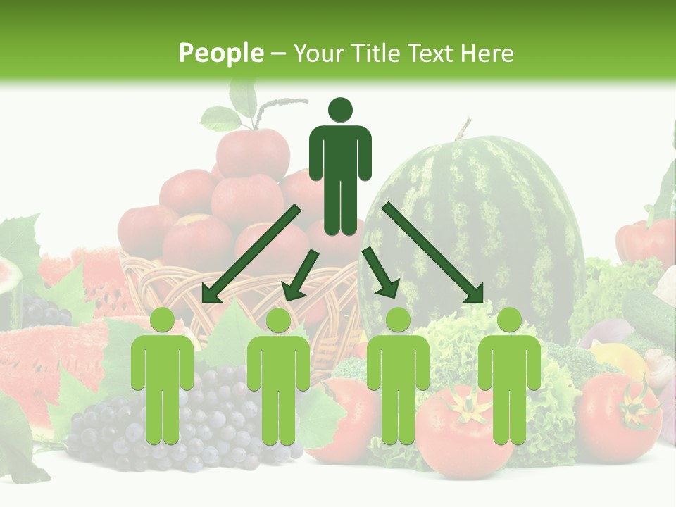Freshness Isolated Juicy PowerPoint Template