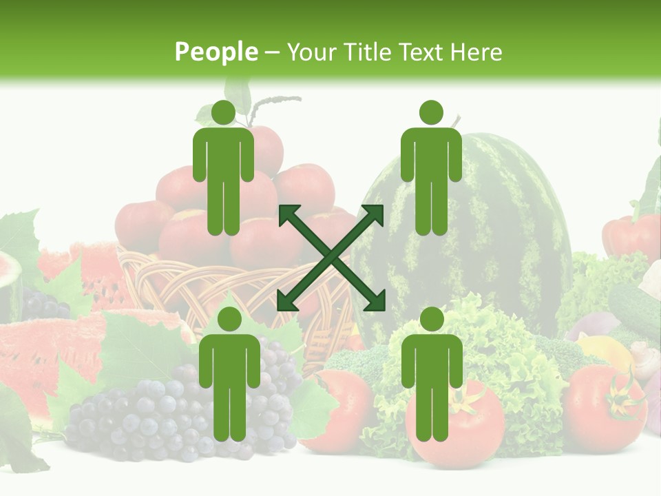 Freshness Isolated Juicy PowerPoint Template