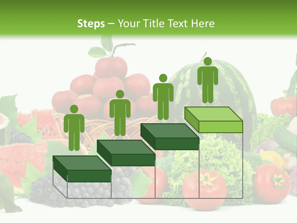 Freshness Isolated Juicy PowerPoint Template