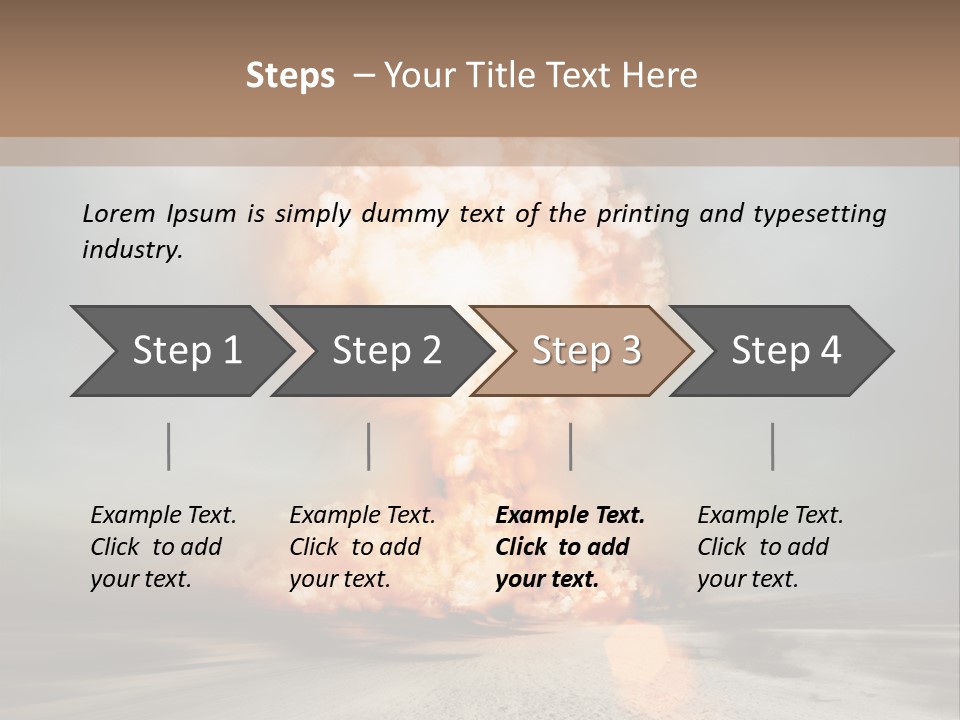 Atom Power Motion PowerPoint Template