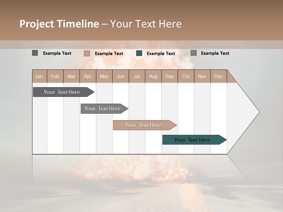 Atom Power Motion PowerPoint Template