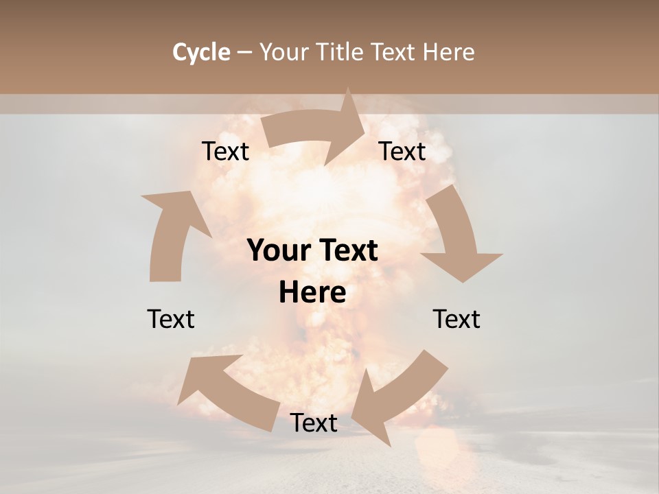 Atom Power Motion PowerPoint Template
