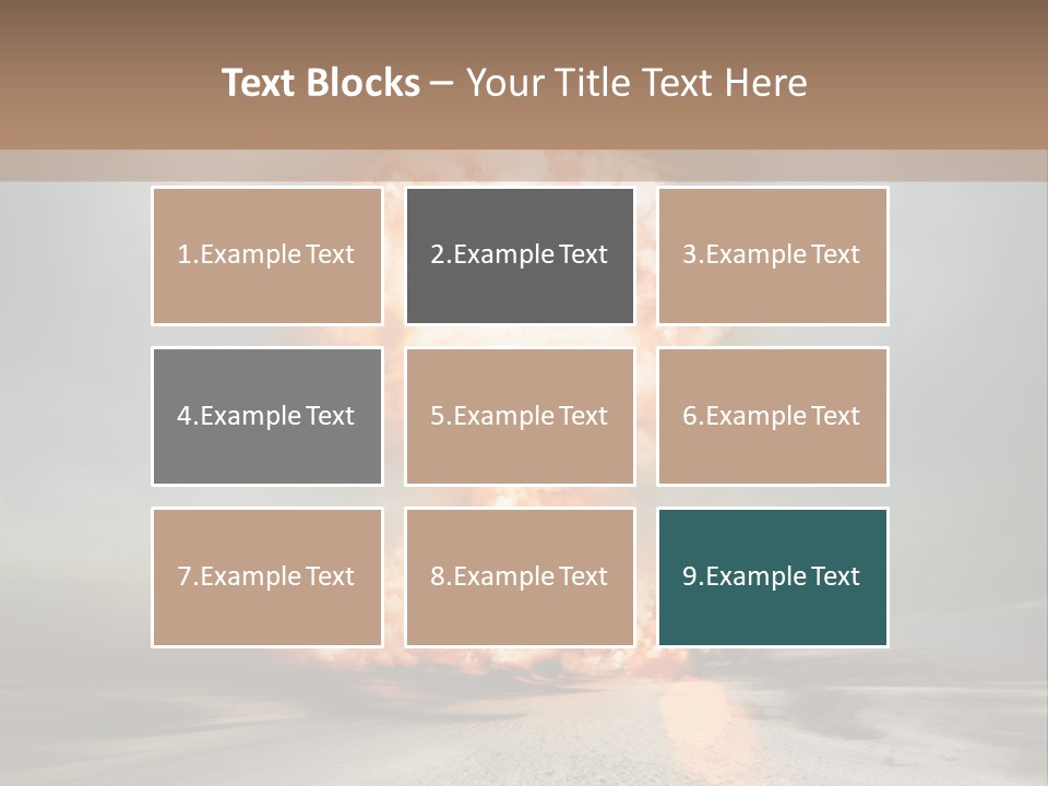 Atom Power Motion PowerPoint Template