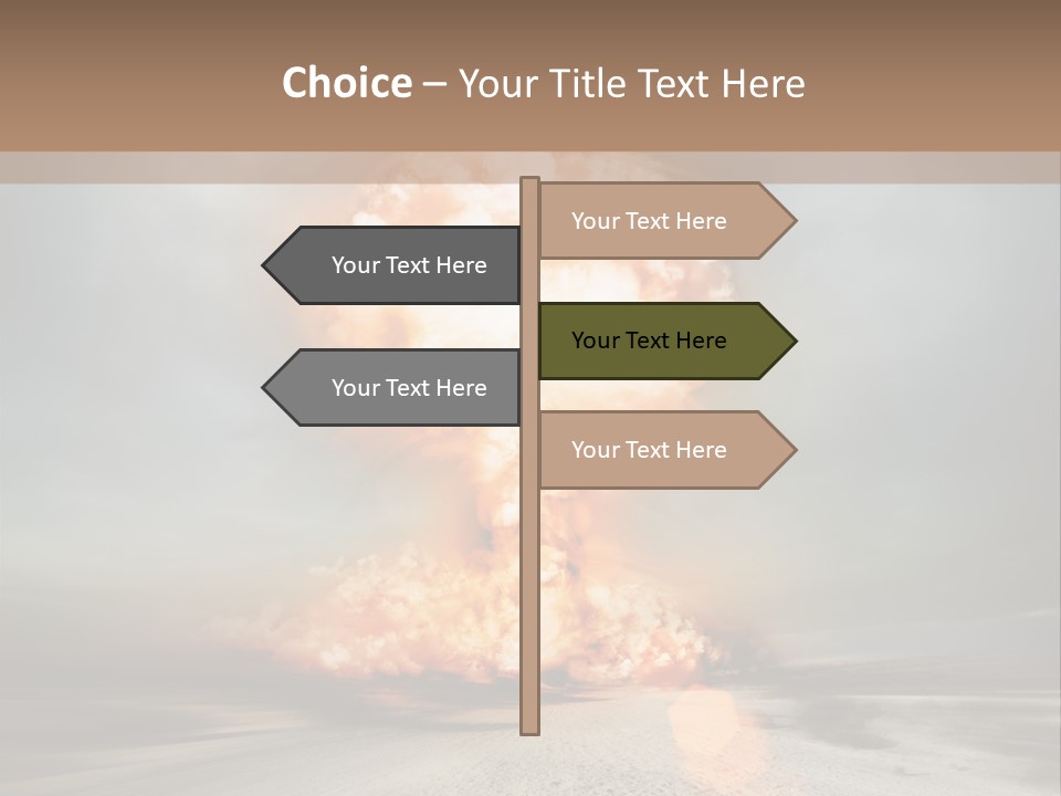 Atom Power Motion PowerPoint Template