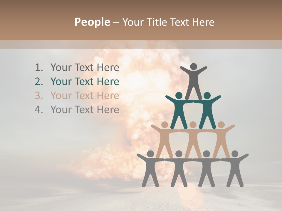 Atom Power Motion PowerPoint Template