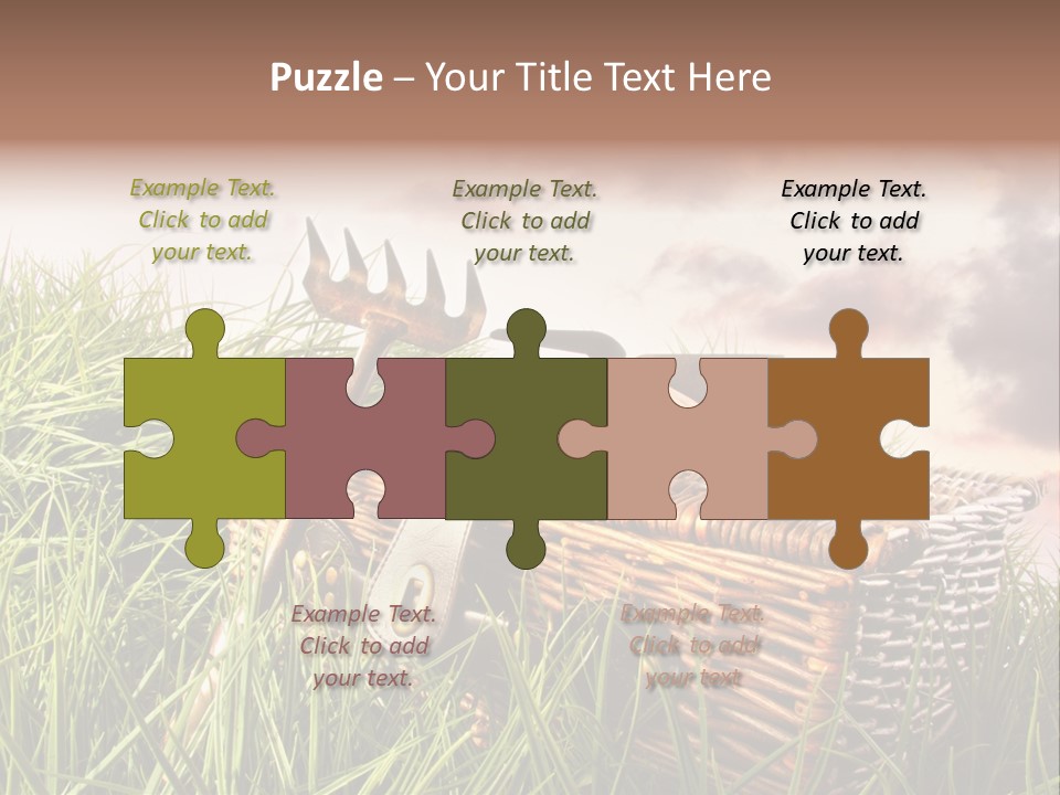 Agriculture Evening Growth PowerPoint Template