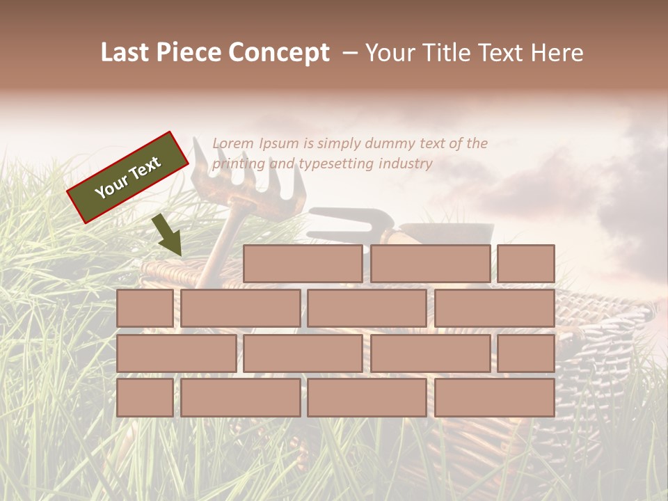 Agriculture Evening Growth PowerPoint Template