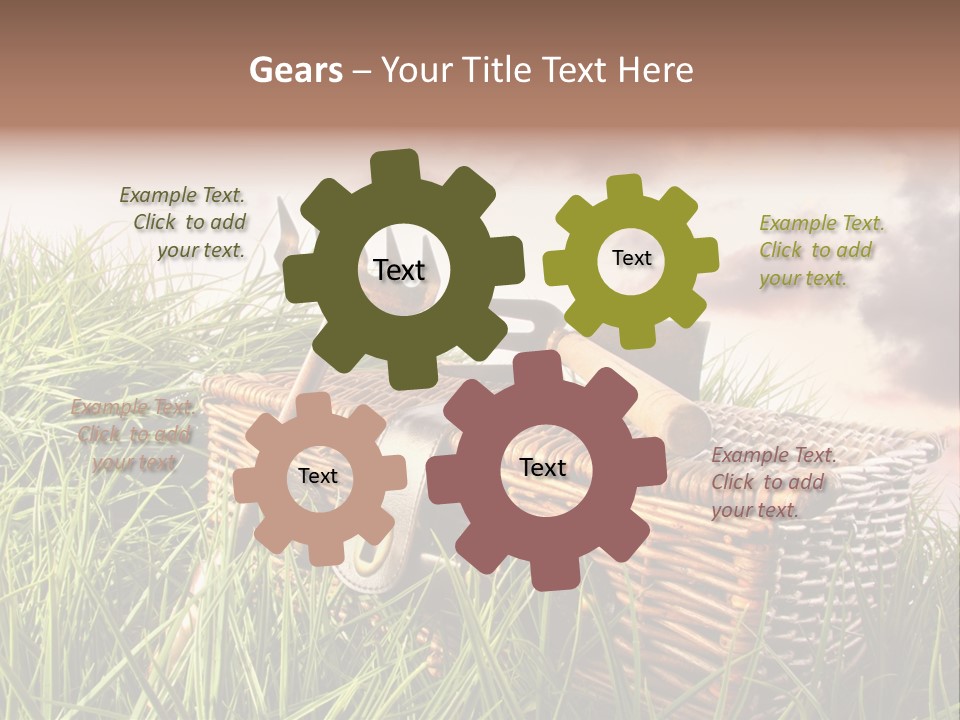 Agriculture Evening Growth PowerPoint Template