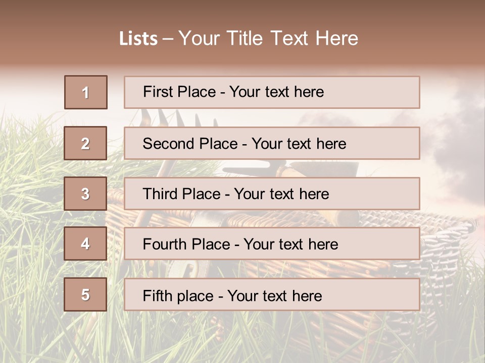 Agriculture Evening Growth PowerPoint Template