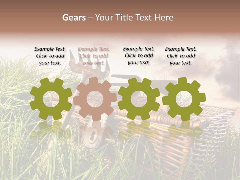 Agriculture Evening Growth PowerPoint Template