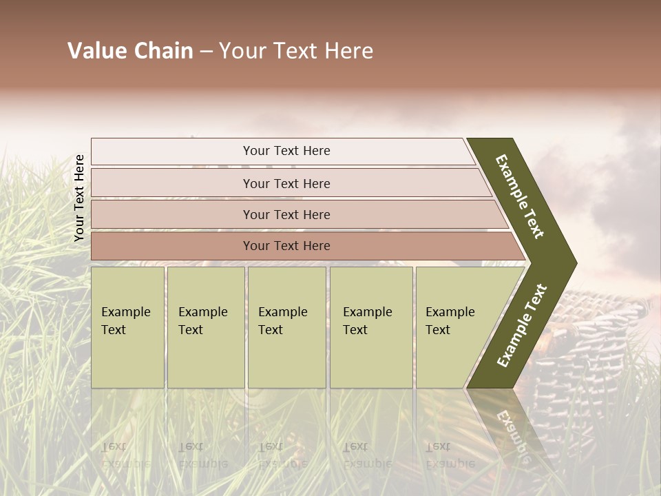 Agriculture Evening Growth PowerPoint Template