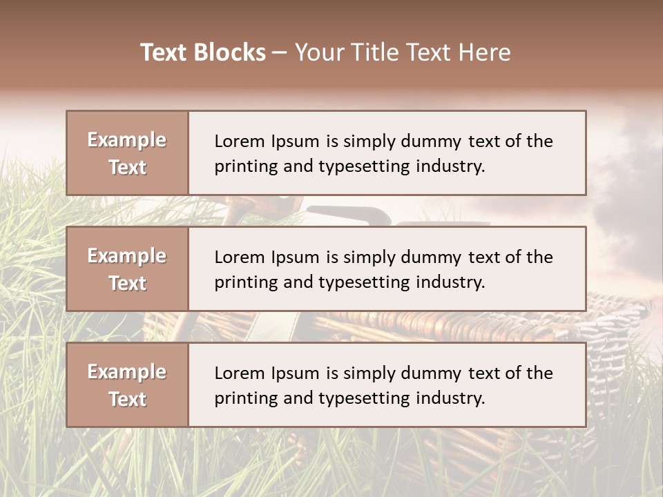 Agriculture Evening Growth PowerPoint Template