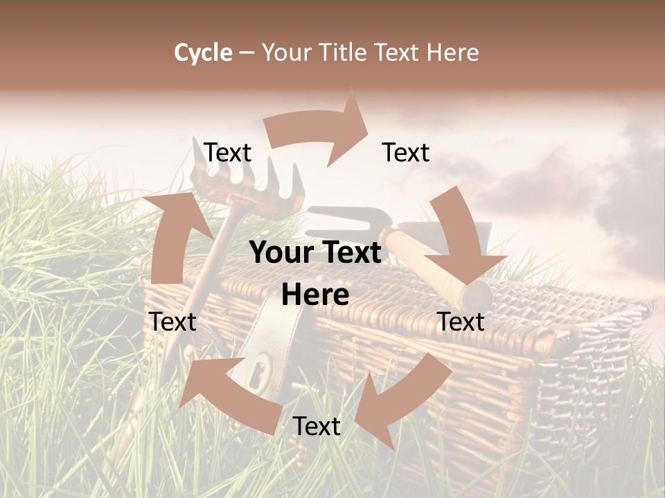 Agriculture Evening Growth PowerPoint Template