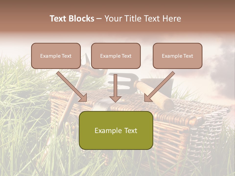 Agriculture Evening Growth PowerPoint Template